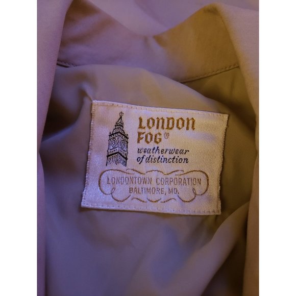 80s London Fog Tan Jacket - Picture 5 of 5